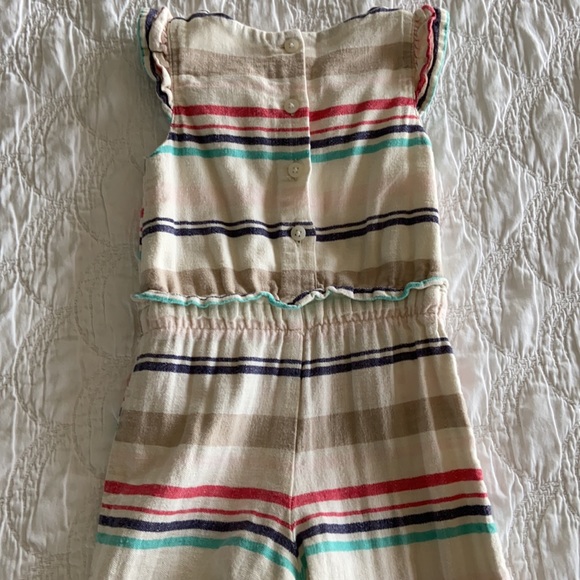 Genuine Kids From OshKosh Size 18M Striped Sleeveless Jumpsuit. - Picture 5 of 8